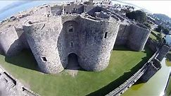 Beaumaris castle and town on Anglesey