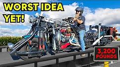 Can We Revive AND RIDE The World's Biggest Motorcycle? (17 feet long)