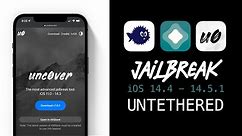 OFFICIAL Jailbreak Untethered iOS 14.4 - 14.5.1 unc0ver / Fugu14 / AltStore