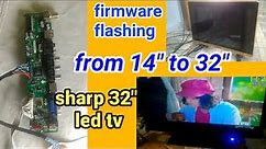 how to flash firmware on led tv step by step