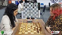 Tania Sachdev vs Polina Shuvalova | A Cautionary Tale in QGD Exchange | World Blitz 2022