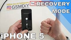 📱 iPhone 5: How to Enter Recovery Mode | Step-by-Step Guide 🔧