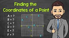 Finding the Coordinates of a Point on a Coordinate Plane | Math with Mr. J