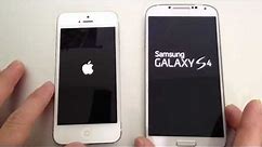 Samsung Galaxy S4 Vs Apple iPhone 5 (Performance)
