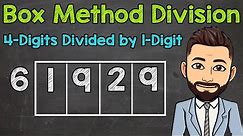 Box Method Division | 4-Digits Divided by 1-Digit | Math with Mr. J