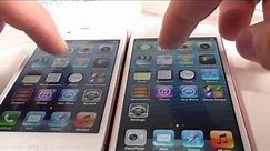iPod Touch 5G vs iPhone 4s Velocidad