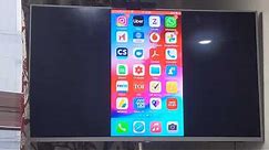 How to cast iPhone to Smart TV free | Screen Mirror iPhone to Smart TV