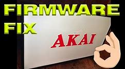 AKAI CTV 3226 T firmware FIX - works for AKAI TVs
