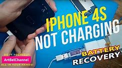 Repairing iPhone 4s doesn't turn on, doesn't charge - battery recover (How to) [Do it yourself]