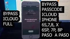 BYPASS PASSCODE IPHONE 8 PASO A PASO COMPATIBLE CON IPHONE 6S,7,8, X CON UNLOCK TOOL FULL SEÑAL