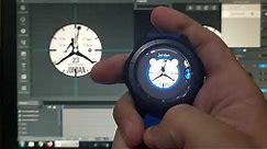 Samsung galaxy studio: How to upload your watch faces to your samsung smartwatch!!