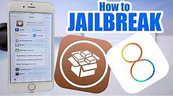 How To Jailbreak iPhone 6 iOS 8.1 /8.0.2 / iPhone 5S, 5C, 5, 4S, 4, iPad, Air, Mini, iPod Touch