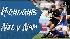 Highlights: New Zealand v Namibia - Rugby World Cup 2019 - video Dailymotion