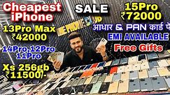 Cheapest Iphone In Delhi 14 Pro 35000/- 15 pro 45000/- Fold 4 25000/- XS 21000/-