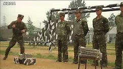 North Korean Soldiers Martial Arts training August 2012HQ
