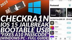 Checkra1n Jailbreak iOS 15 USB | Checkra1n for Windows | Checkra1n iOS 15 Windows USB | 2023