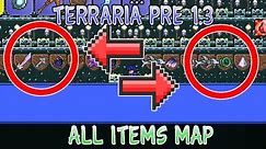 Terraria iOS/Android Pre 1.3/1.2.4 All Items Map Hacked World