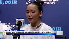 LSU gymnastics wins first national title in program history