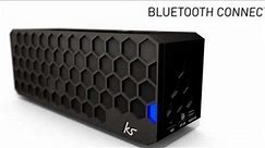 KitSound Hive Wireless Portable Stereo Speaker