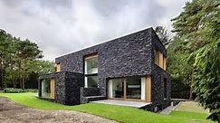 25 Modern Stone House Ideas