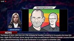 Tim Cook, Jony Ive and Laurene Powell Jobs Remember Apple Founder: 'Best Teacher I Ever Had' - 1brea