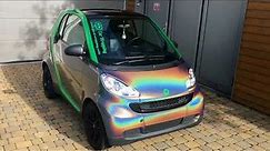 Smart car wrapping 3M 1080-GP281 | Gloss Flip Psychedelic