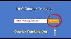 UPS Courier Tracking Guide