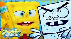 DoodleBob Comes to Life! ✏️ | Season 2 Episode 3 | Pineapple Playhouse | SpongeBob