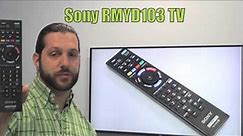 SONY RMYD103 TV Remote Control - www.ReplacementRemotes.com