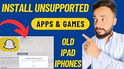 iOS 9.3.5 iOS 9.3.6 Install Unsupported Apps in iPad iPhone