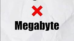 Was ist der Unterschied? Megabit vs Megabyte 🔽🔼 #megabyte #megabit #internet #download