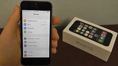 iPhone 5S - Complete Beginners Guide