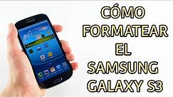 ✅【 Resetear a modo fabrica 】▷ formatear el Samsung Galaxy S3 [FUNCIONA]😱 (HARD RESET)