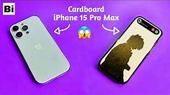DIY iPhone 15 Pro Max from Cardboard😱