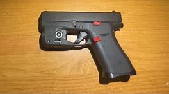 Glock 43x standard pins/ takedown lever/ slide release, replaced with GS extended versions