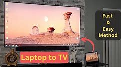 How to Connect Laptop to TV (Fast & Easy)