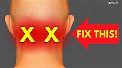 How to Instantly Relieve Neck Pain at the BASE OF THE SKULL