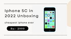 Refurbished Iphone 5c For Just Rs 3999 On Mobile Goo!