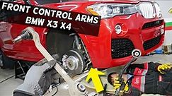 BMW X3 X4 FRONT CONTROL ARM REPLACEMENT REMOVAL