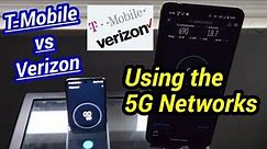 T-MOBILE vs Verizon Wireless | 5G Upload Test Large File