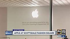Apple store opening at Scottsdale Fashion Square