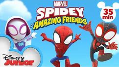 Spidey's Best Moments! | Compilation | Marvel's Spidey and his Amazing Friends | @disneyjunior
