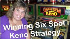 Four Card Keno Winning Six Spot Strategy - Fast Setup On The Fly In The Casino