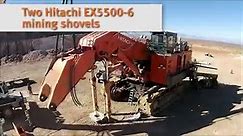 Hitachi EX5500-6 mining shovels for sale
