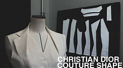 【Fashion Study of Shape 04】Christian Dior Collar 【Pattern making / Draping/ Sewing / Vlog】