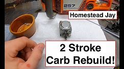 How to Clean a Chainsaw Carb!