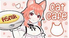 【 ASMR VOD 】 Neko Maid serves you at the Cat Café ❤️☕️ heart monitor | 3DIO