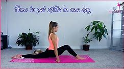 How to do the splits in one day