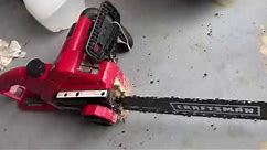 Craftsman Electric Chainsaw Repair, Cleaning and Maintenance