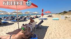 Hot day🔥in Greece🏖️Halkidiki🏖️ beach walk 💃Beach vlog 🏖️Bikini